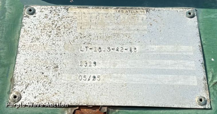 image for item ND9416 1995 Ford L9000 dump truck