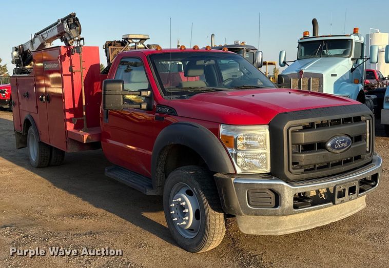 image for item ND9417 2013 Ford F450 utility / service truck