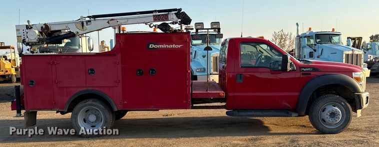 image for item ND9417 2013 Ford F450 utility / service truck