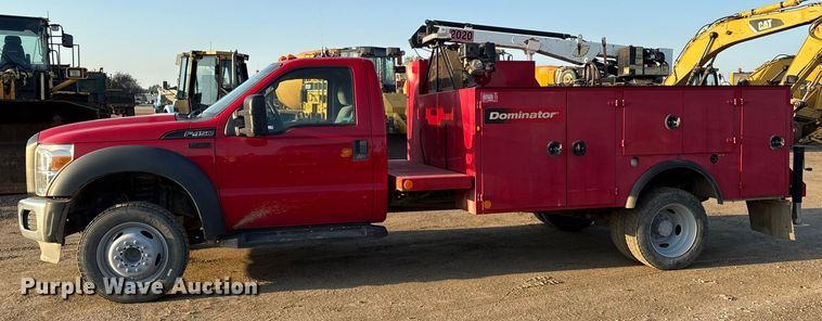 image for item ND9417 2013 Ford F450 utility / service truck