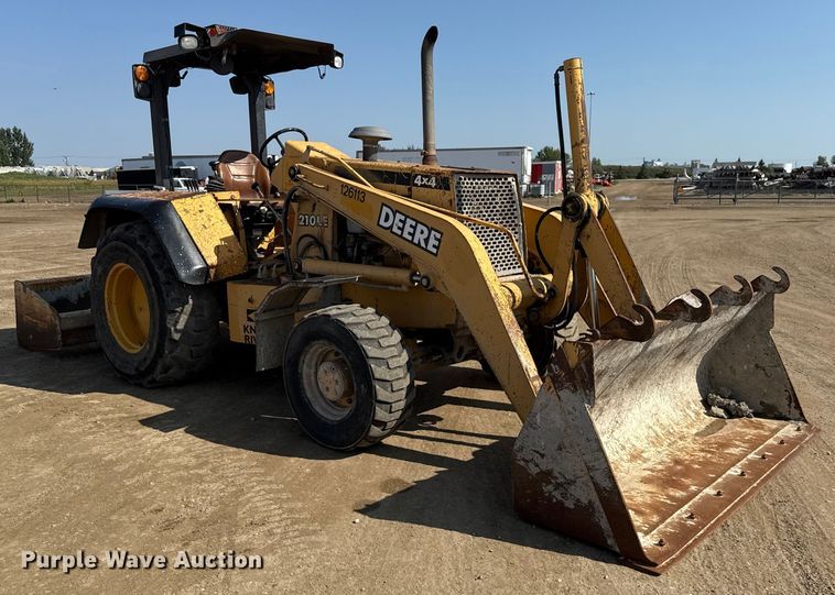 RETROEXCAVADORA 1998 JOHN DEERE 210LE
