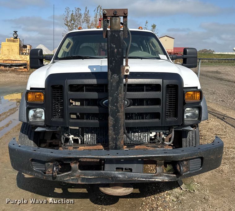 image for item ND9430 2008 Ford F450 Crew Cab mobile drilling rig
