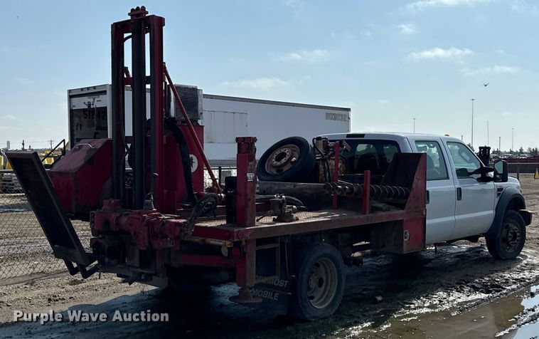 image for item ND9430 2008 Ford F450 Crew Cab mobile drilling rig