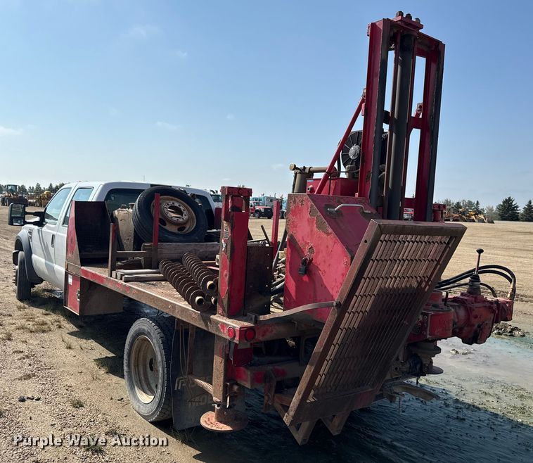 image for item ND9430 2008 Ford F450 Crew Cab mobile drilling rig