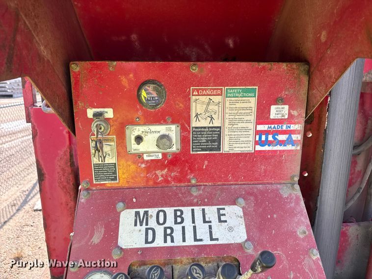 image for item ND9430 2008 Ford F450 Crew Cab mobile drilling rig