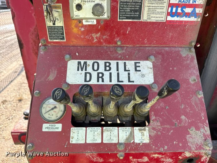 image for item ND9430 2008 Ford F450 Crew Cab mobile drilling rig