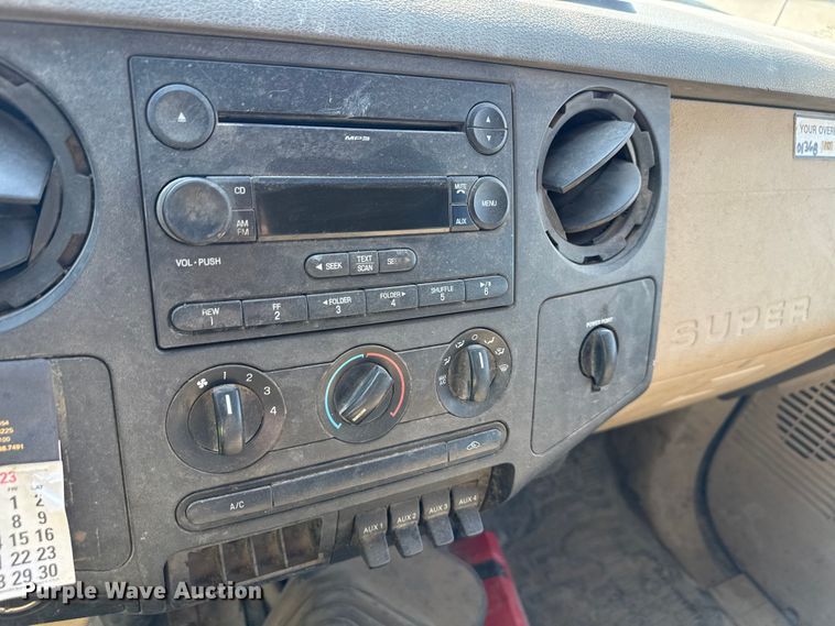 image for item ND9430 2008 Ford F450 Crew Cab mobile drilling rig