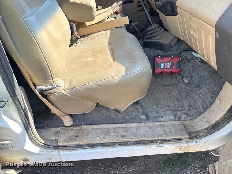 image for item ND9430 2008 Ford F450 Crew Cab mobile drilling rig