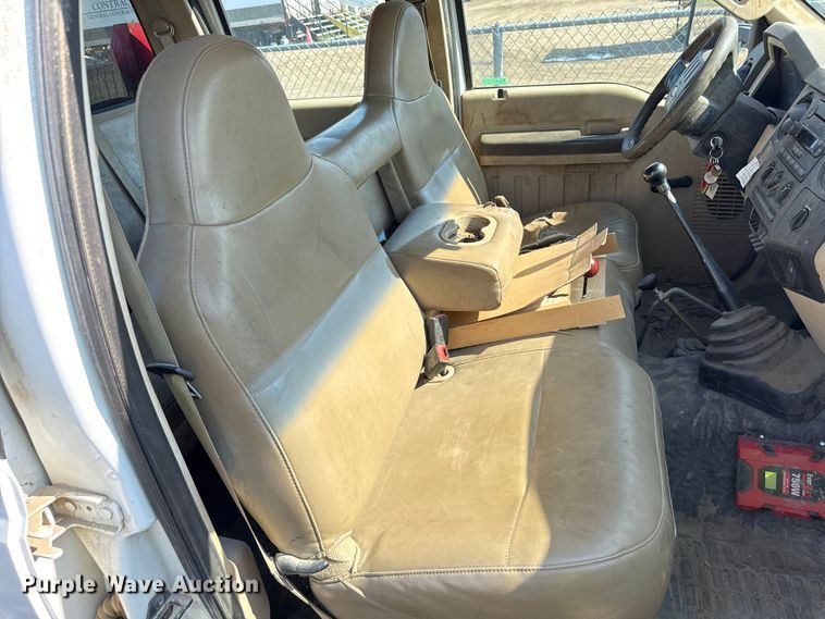 image for item ND9430 2008 Ford F450 Crew Cab mobile drilling rig