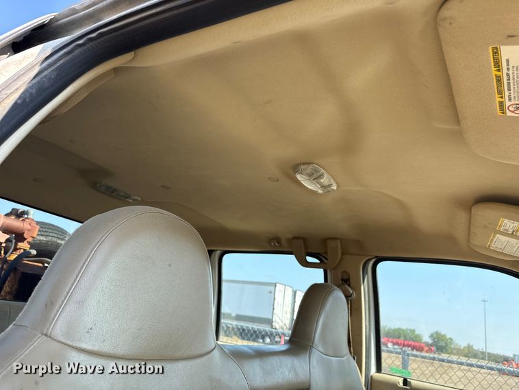 image for item ND9430 2008 Ford F450 Crew Cab mobile drilling rig