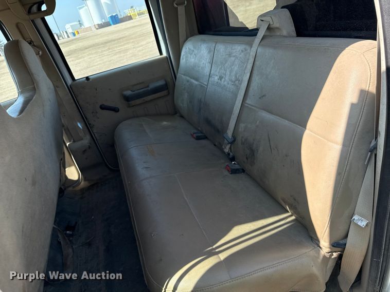 image for item ND9430 2008 Ford F450 Crew Cab mobile drilling rig