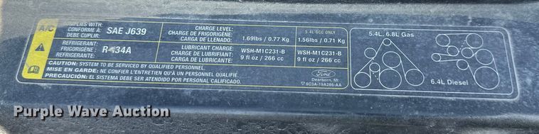 image for item ND9430 2008 Ford F450 Crew Cab mobile drilling rig