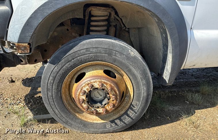 image for item ND9430 2008 Ford F450 Crew Cab mobile drilling rig