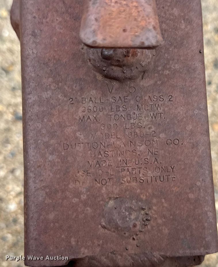 image for item ND9431 Cimline tar trailer