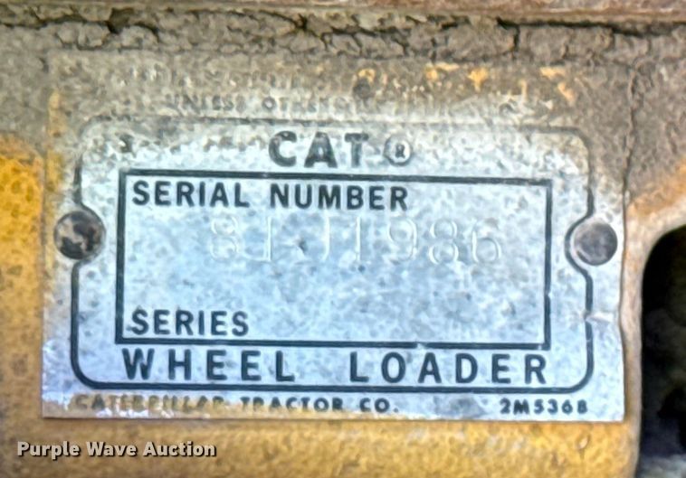 image for item ND9434 1969 Caterpillar 950 wheel loader