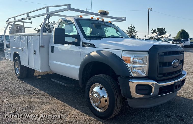 image for item NU9619 2013 Ford F450 Super Duty utility / service truck