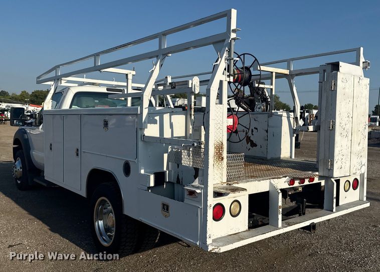 image for item NU9619 2013 Ford F450 Super Duty utility / service truck