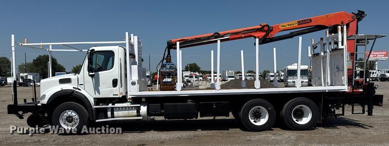 image for item NU9632 2012 Freightliner Business Class M2 grapple crane truck
