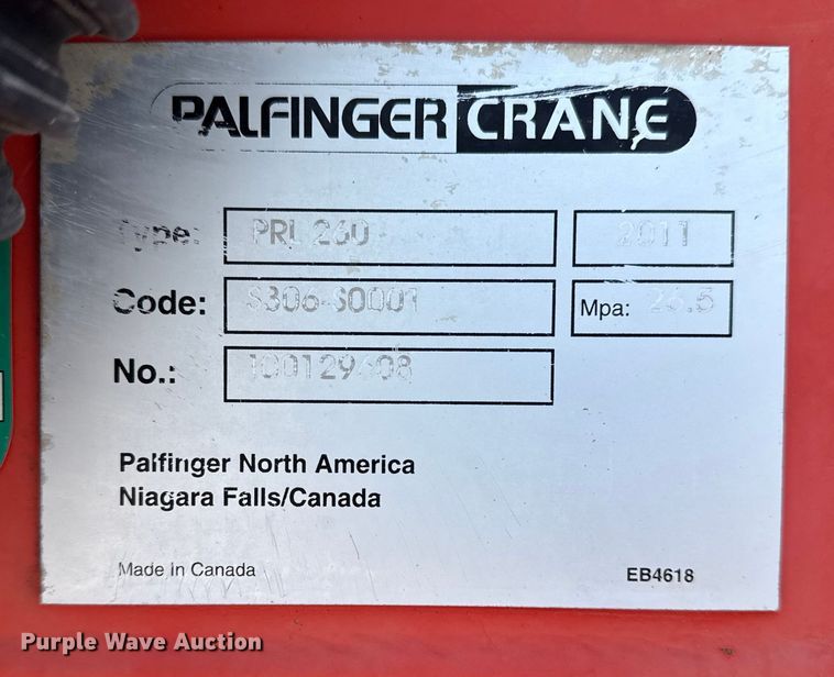 image for item NU9632 2012 Freightliner Business Class M2 grapple crane truck