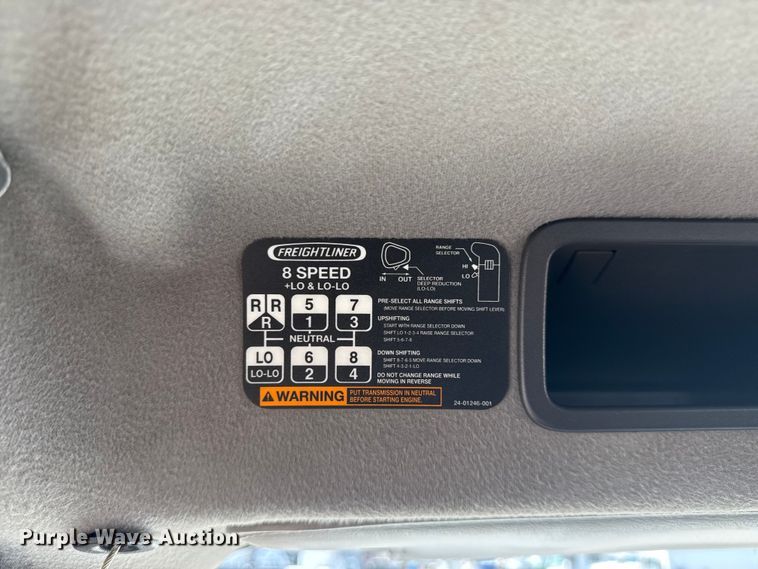 image for item NU9632 2012 Freightliner Business Class M2 grapple crane truck