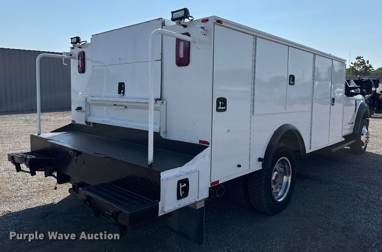 image for item NU9636 2018 Ford F550 Super Duty utility / service truck