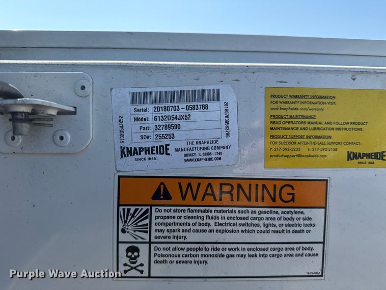 image for item NU9636 2018 Ford F550 Super Duty utility / service truck