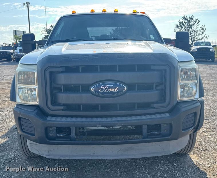 image for item NU9641 2012 Ford F550 Super Duty Crew Cab utility / service truck