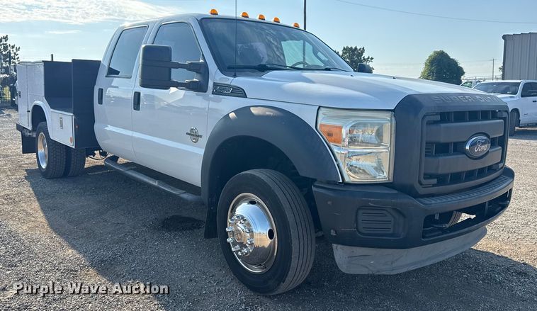 image for item NU9641 2012 Ford F550 Super Duty Crew Cab utility / service truck