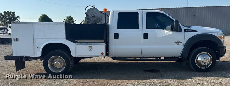 image for item NU9641 2012 Ford F550 Super Duty Crew Cab utility / service truck