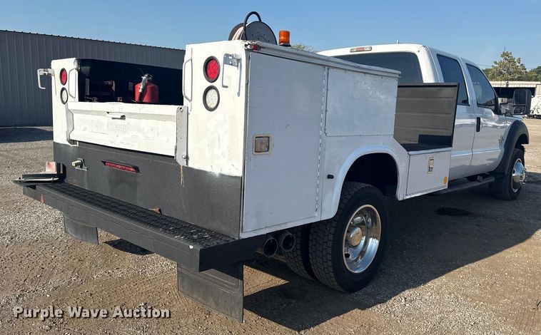 image for item NU9641 2012 Ford F550 Super Duty Crew Cab utility / service truck