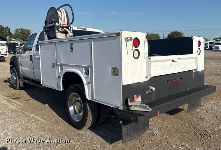 image for item NU9641 2012 Ford F550 Super Duty Crew Cab utility / service truck