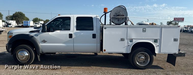 image for item NU9641 2012 Ford F550 Super Duty Crew Cab utility / service truck