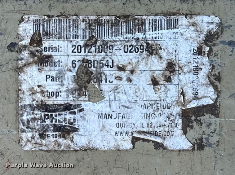 image for item NU9641 2012 Ford F550 Super Duty Crew Cab utility / service truck