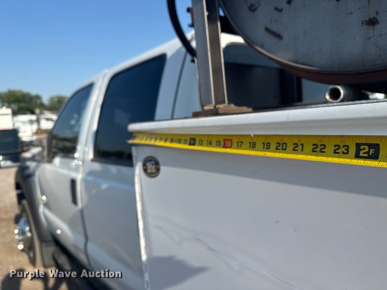 image for item NU9641 2012 Ford F550 Super Duty Crew Cab utility / service truck