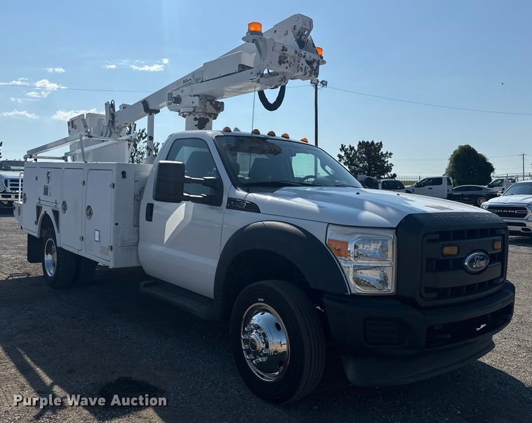 image for item NU9644 2012 Ford F450 Super Duty bucket truck