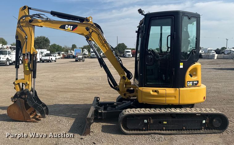 image for item NU9655 2018 Caterpillar 304E2 CR mini excavator