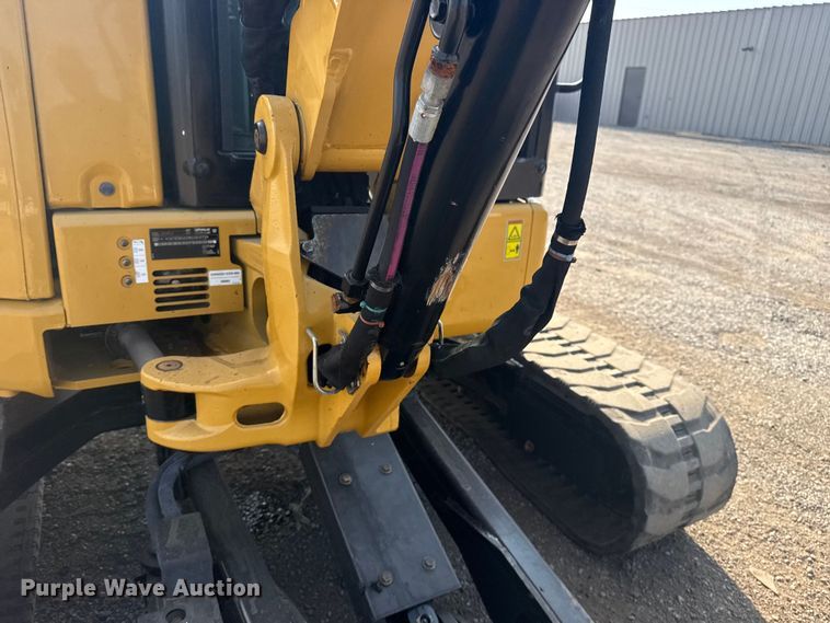 image for item NU9655 2018 Caterpillar 304E2 CR mini excavator