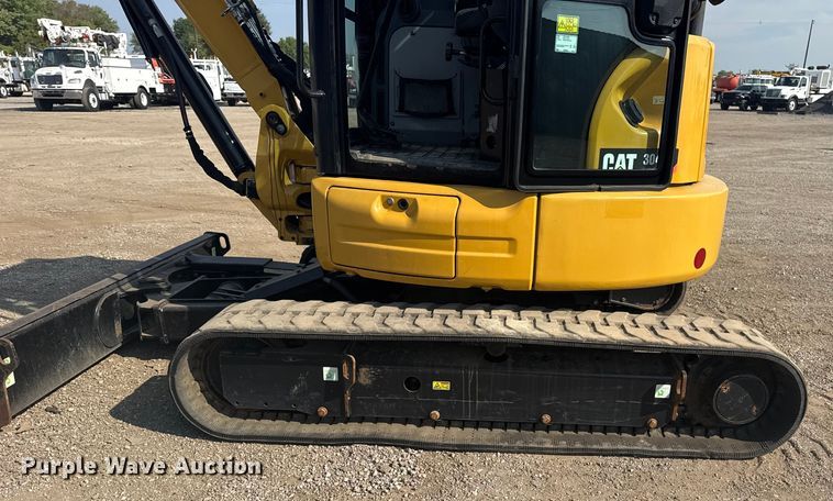 image for item NU9655 2018 Caterpillar 304E2 CR mini excavator