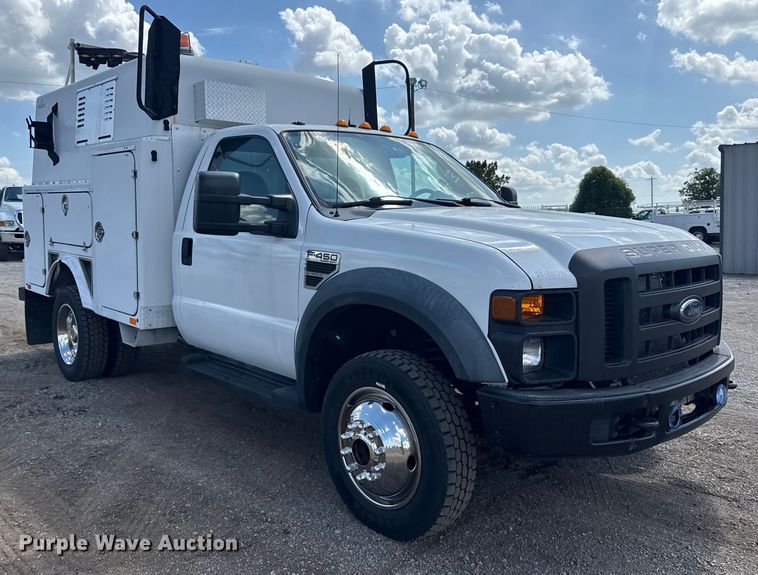 image for item NU9681 2008 Ford F450 Super Duty utility / service truck