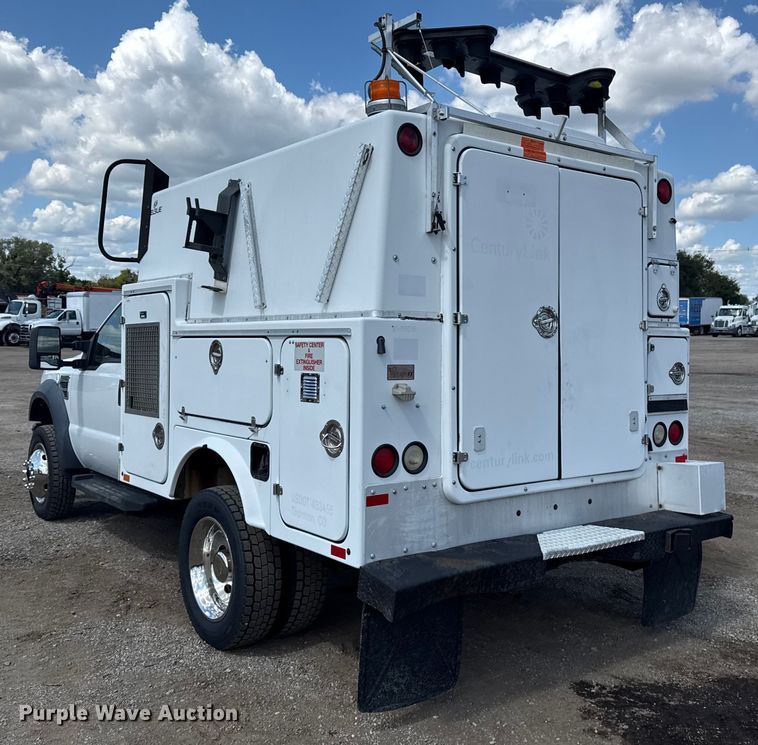 image for item NU9681 2008 Ford F450 Super Duty utility / service truck