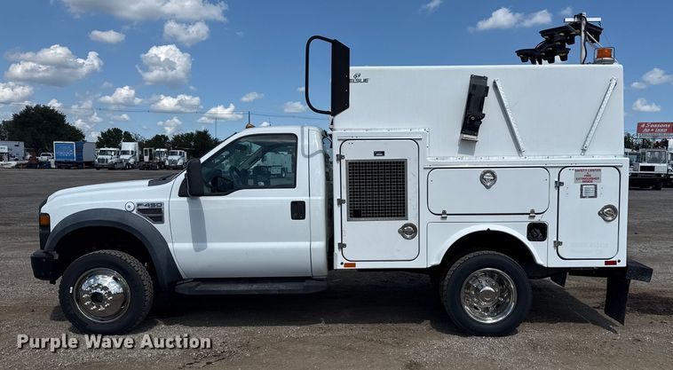 image for item NU9681 2008 Ford F450 Super Duty utility / service truck