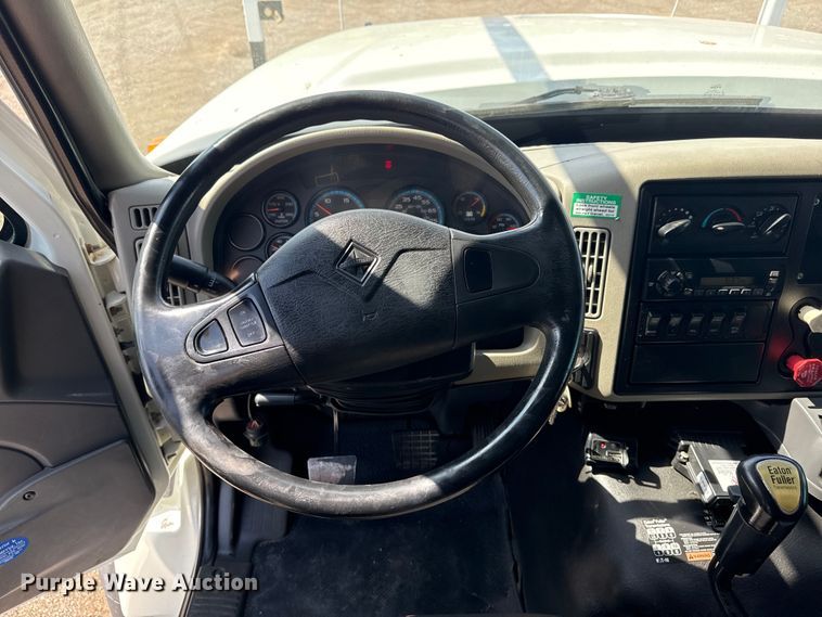 image for item NU9684 2012 International 7600 Crew Cab crane truck