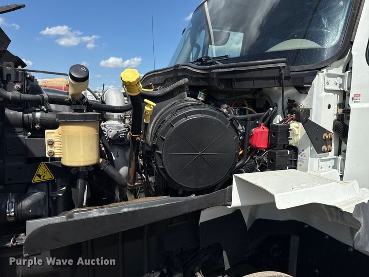 image for item NU9684 2012 International 7600 Crew Cab crane truck