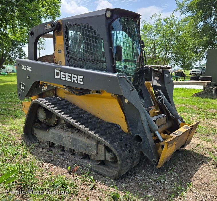 image for item OC9795 2013 John Deere 329E tracked skid steer loader