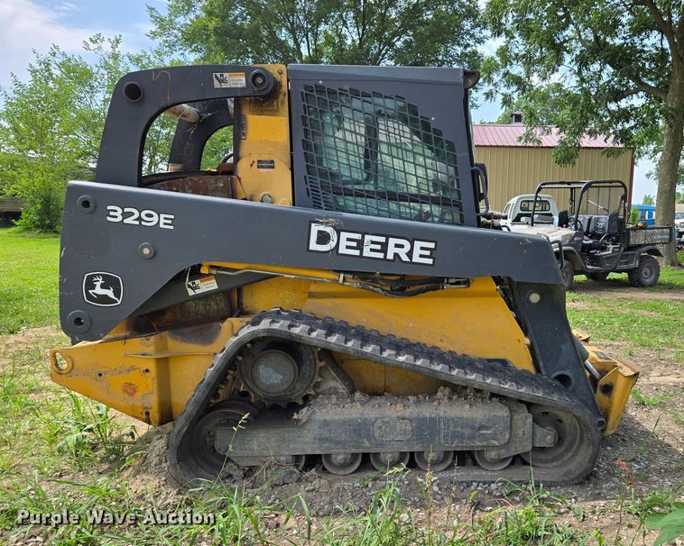 image for item OC9795 2013 John Deere 329E tracked skid steer loader