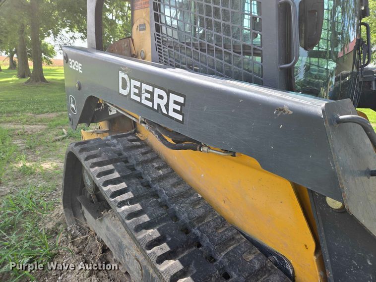 image for item OC9795 2013 John Deere 329E tracked skid steer loader