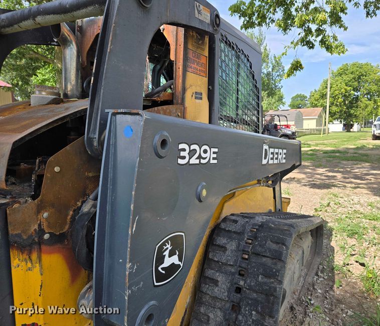 image for item OC9795 2013 John Deere 329E tracked skid steer loader