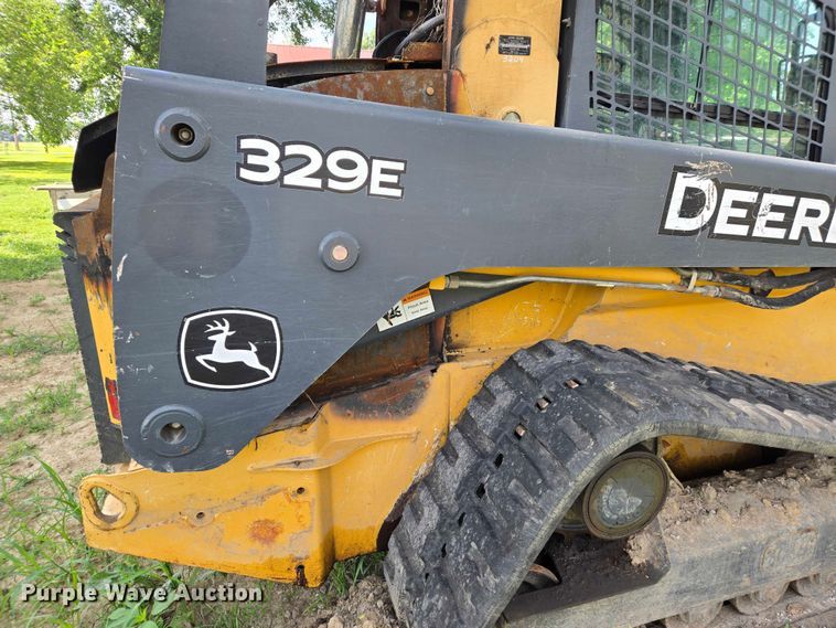 image for item OC9795 2013 John Deere 329E tracked skid steer loader