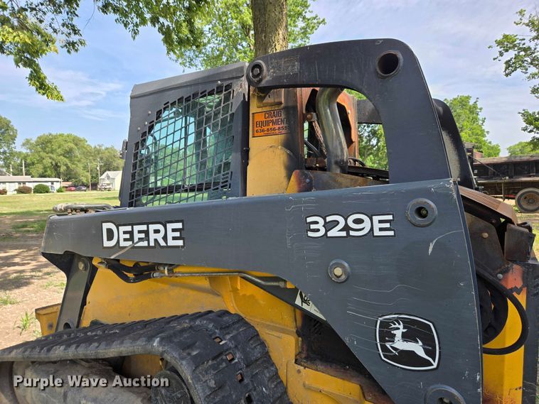 image for item OC9795 2013 John Deere 329E tracked skid steer loader