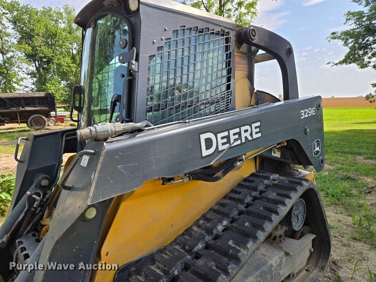image for item OC9795 2013 John Deere 329E tracked skid steer loader